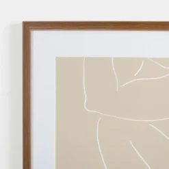 Kirkland's Home Neutral Sketched Lady Framed Art Print- Framed Art