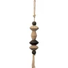 Kirkland's Home Neutral Southwest Wood Bead Tassel- Decorative Accents