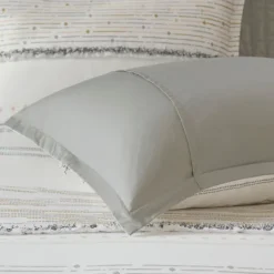 Kirkland's Home Neutral Stripe Full/Queen 3-Pc. Comforter Set- Comforters