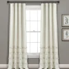Kirkland's Home Neutral Vintage Stripe Curtain Panel Set, 84 In.- Curtains & Drapes