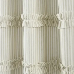 Kirkland's Home Neutral Vintage Stripe Curtain Panel Set, 95 In.- Curtains & Drapes
