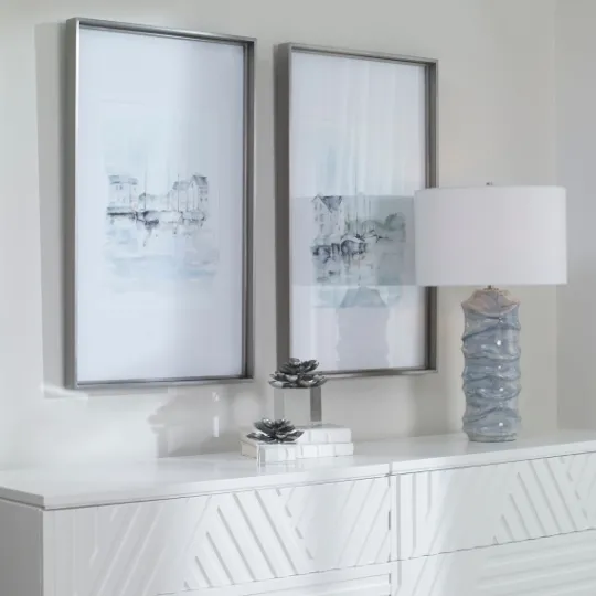 Kirkland's Home New England Port Framed Art Prints, Set Of 2- Framed Art
