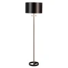 Kirkland's Home Nickel And Metal Shade Floor Lamp- Floor Lamps