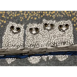 Kirkland's Home Night Owls Indoor/Outdoor Mat- Doormats