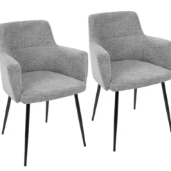 Kirkland's Home Noise Midcentury Dining Chairs, Set Of 2- Dining Chairs