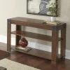 Kirkland's Home Nolan Cherry Wood Console Table- Console Tables