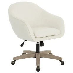 Kirkland's Home Nora Linen Office Chair- Office Furniture
