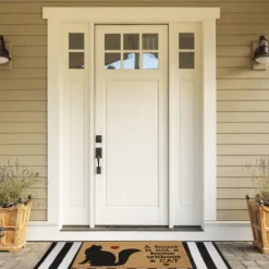 Kirkland's Home Not Home Without A Cat Coir Doormat- Doormats