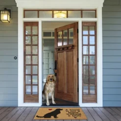 Kirkland's Home Not Home Without A Dog Coir Doormat- Doormats