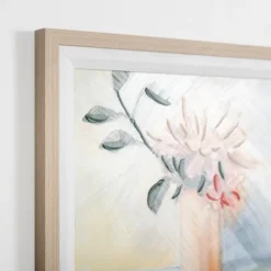 Kirkland's Home November Mum Framed Art Print- Framed Art