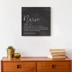 Kirkland's Home Nurse Definition Canvas Art Print- Wall Quotes & Signs