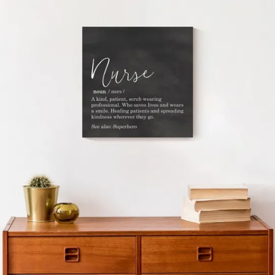 Kirkland's Home Nurse Definition Canvas Art Print- Wall Quotes & Signs
