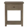Kirkland's Home Oak Bailie Wooden Side Table- Accent & End Tables