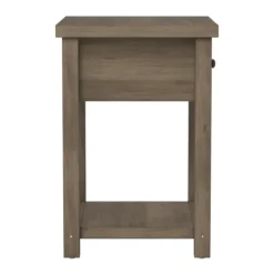 Kirkland's Home Oak Bailie Wooden Side Table- Accent & End Tables