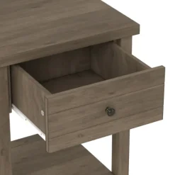 Kirkland's Home Oak Bailie Wooden Side Table- Accent & End Tables