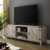Kirkland's Home Oak Barn Door Tv Stand- Tv Stands & Media Consoles