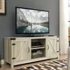 Kirkland's Home Oak Barn Doors Tv Stand- Tv Stands & Media Consoles