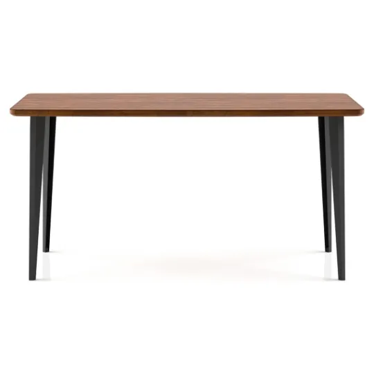 Kirkland's Home Oak Wood And Metal Dining Table- Dining Tables
