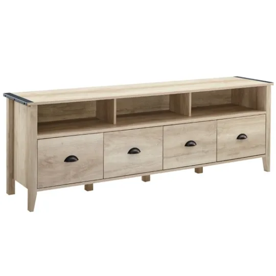Kirkland's Home Oak Wood Tv Console- Tv Stands & Media Consoles