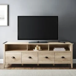 Kirkland's Home Oak Wood Tv Console- Tv Stands & Media Consoles