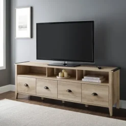 Kirkland's Home Oak Wood Tv Console- Tv Stands & Media Consoles