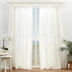 Kirkland's Home Oatmeal Braided 2-Pc. Curtain Panel Set, 108 In.- Curtains & Drapes