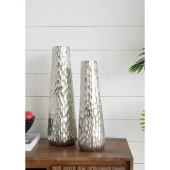 Kirkland's Home Oblong Dimpled Vase- Vases