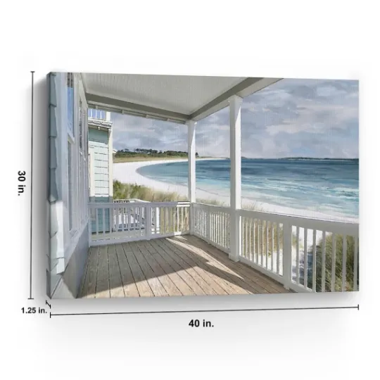 Kirkland's Home Ocean View Canvas Art Print, 40X30 In.- Canvas Art