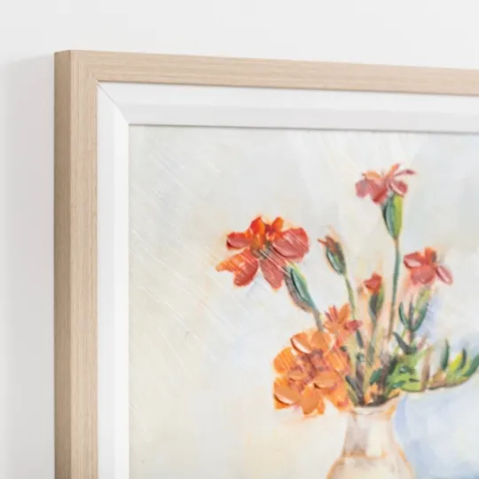 Kirkland's Home October Marigold Framed Art Print- Framed Art