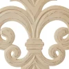 Kirkland's Home Off-White Distressed Fleur De Lis Wall Decoration- Wall Plaques
