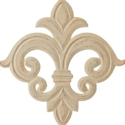 Kirkland's Home Off-White Distressed Fleur De Lis Wall Decoration- Wall Plaques