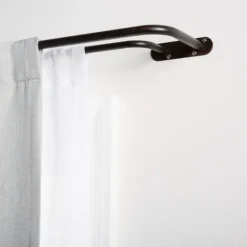 Kirkland's Home Oiled Bronze Fetter Double Curtain Rod, 120 In.- Curtain Rods & Hardware
