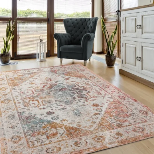 Kirkland's Home Ombre At Dusk Indoor/Outdoor Area Rug, 5X7- Outdoor Rugs