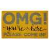Kirkland's Home Omg You'Re Here Doormat- Doormats