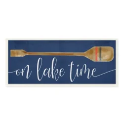 Kirkland's Home On Lake Time Wall Plaque- Wall Plaques