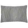 Kirkland's Home Onyx Corded Line Stripe Lumbar Throw Pillow- Pillows