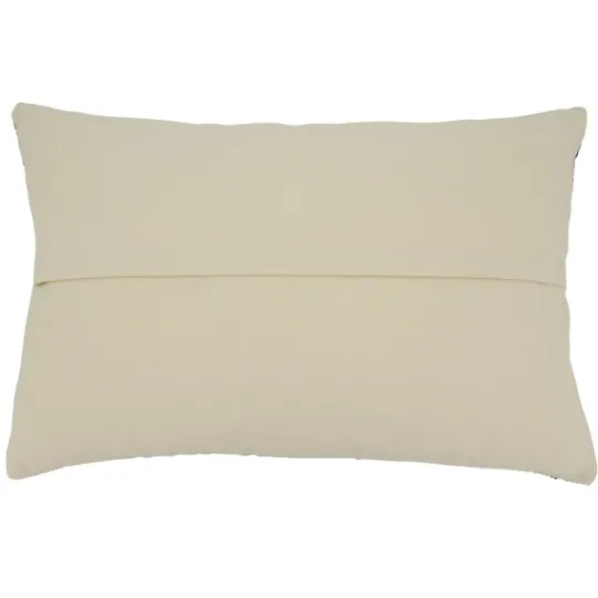 Kirkland's Home Onyx Corded Line Stripe Lumbar Throw Pillow- Pillows