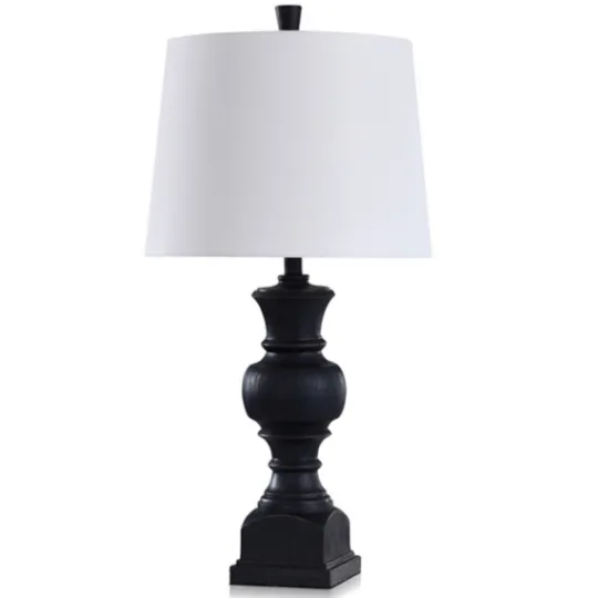 Kirkland's Home Onyx Wood Grain Table Lamp- Table Lamps