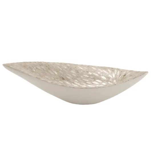 Kirkland's Home Opalescent Mussel Shell Inlay Bowl- Decorative Bowls & Jars
