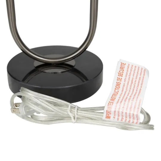 Kirkland's Home Open Metal Loop Table Lamp- Table Lamps