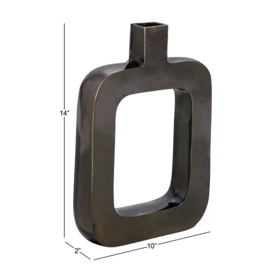 Kirkland's Home Open Rectangle Vase, 14 In.- Vases