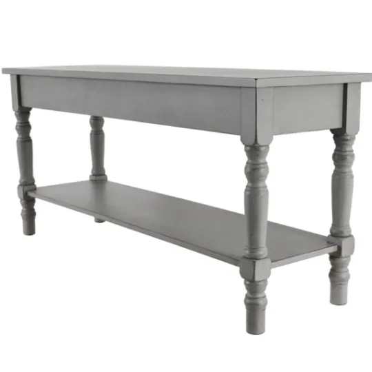 Kirkland's Home Open Shelf Bench- Benches & Ottomans