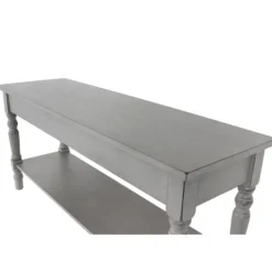 Kirkland's Home Open Shelf Bench- Benches & Ottomans