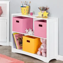 Kirkland's Home 2-Open Shelf Bookcase- Bookshelves