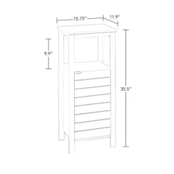 Kirkland's Home Open Shelf Cabinet- Cabinets & Sideboards