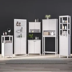 Kirkland's Home Open Shelf Cabinet- Cabinets & Sideboards