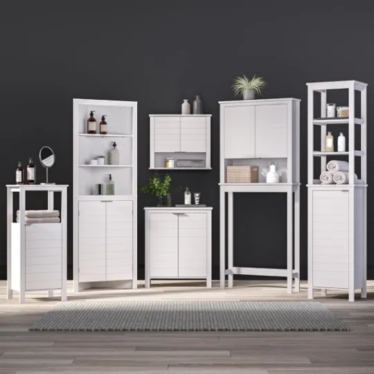 Kirkland's Home Open Shelf Corner Cabinet- Cabinets & Sideboards