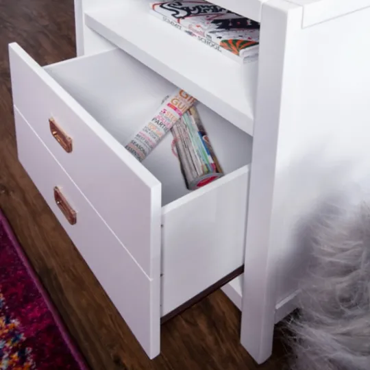 Kirkland's Home Open Shelf Wood Accent Table- Accent & End Tables