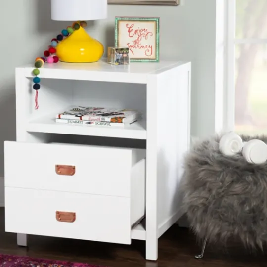 Kirkland's Home Open Shelf Wood Accent Table- Accent & End Tables