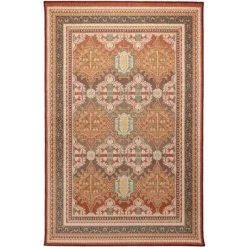 Kirkland's Home Orange Diamond Nile Indoor/Outdoor Area Rug, 4X7- Outdoor Rugs